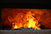 Feuer im Ofen... </p>